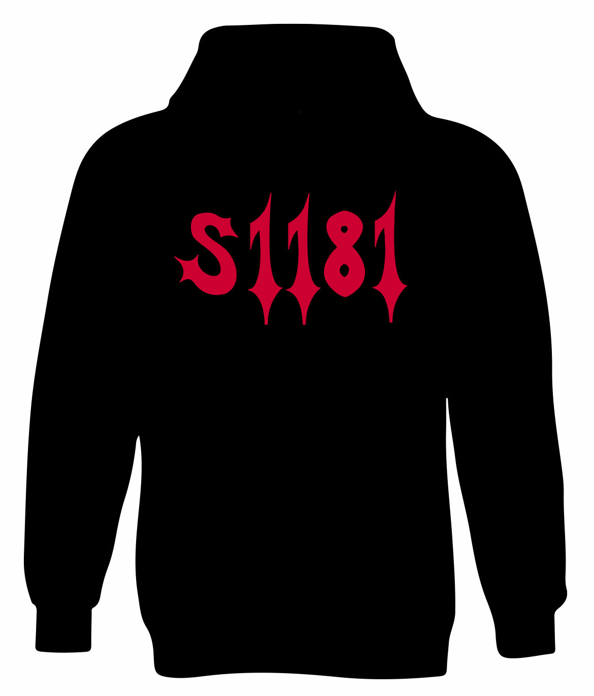 Red/Black S1181 Hoodie