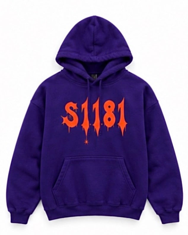 LIMITED SLIME HOODIE PURPLE